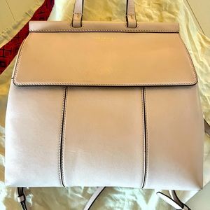 Tory Burch pale pink back pack